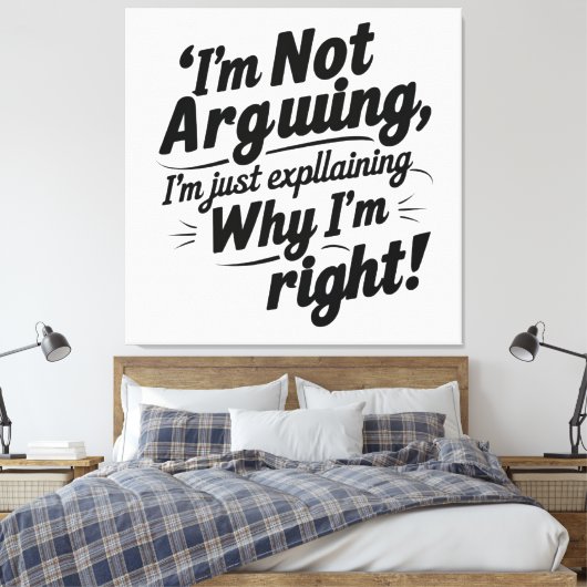 Wood Wall Art Canvas Afdruk (Insitu (Slaapkamer))