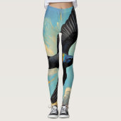 Wood Wall Art Leggings (Voorkant)
