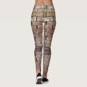 Wood Wall - Power Yoga Leggings (Achterkant)