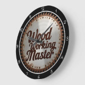 Wood Working Master Carpenter's Saw  Grote Klok (Hoek)