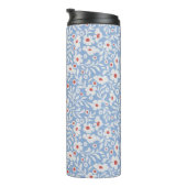 Woodblock bloemenpatroon thermosbeker (Geroteerd rechts)