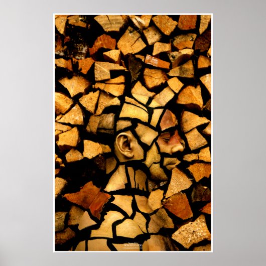 Woodblock van Johannes Stötter Poster (Voorkant)