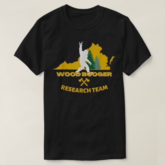 Woodbooger Research Team T-shirt (Design voorkant)