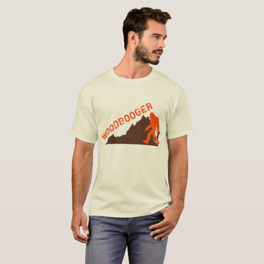 Woodbooger T-shirt (Voorkant volledig)