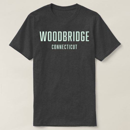 Woodbridge Connecticut T-shirt (Design voorkant)