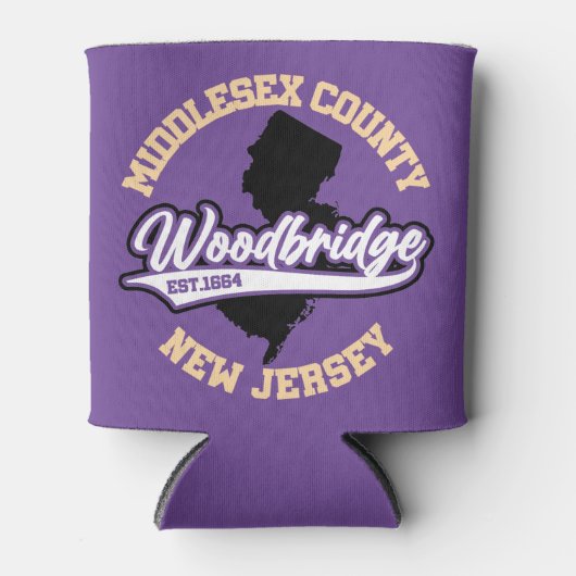 Woodbridge, New Jersey Blikjeskoeler (Voorkant)