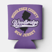 Woodbridge, New Jersey Blikjeskoeler (Achterkant)