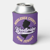 Woodbridge, New Jersey Blikjeskoeler (Blikje Achterkant)