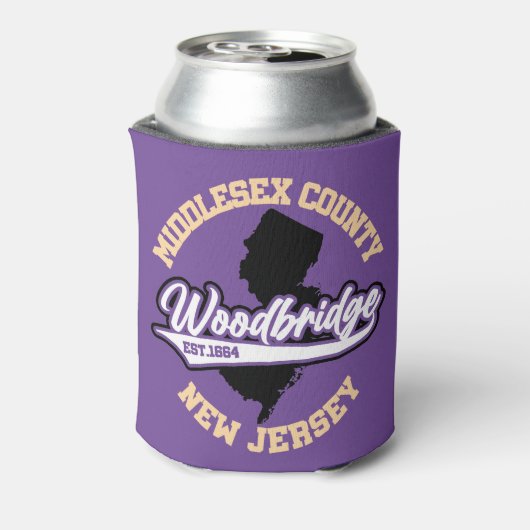 Woodbridge, New Jersey Blikjeskoeler (Blikje Achterkant)