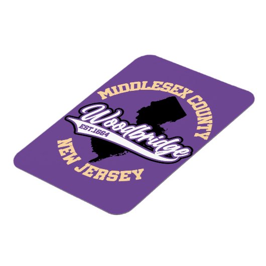 Woodbridge, New Jersey Magneet (Linkerzijde)