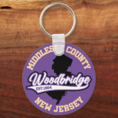 Woodbridge, New Jersey Sleutelhanger (Voorkant)