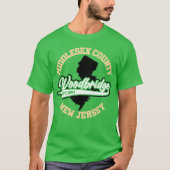 Woodbridge, New Jersey T-shirt (Voorkant)