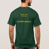 Woodbridge Senior High School Green T-shirt (Achterkant)