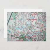 Woodbridge, VA  kaart (Voorkant / Achterkant)