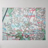 Woodbridge, VA Map Poster (Voorkant)