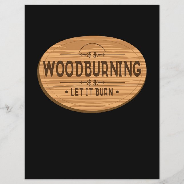 Woodburn Pyrografie Branding Brenn (Voorkant)
