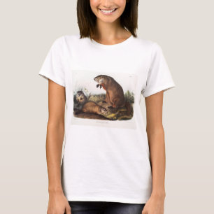 Woodchuck Camping Deco Gifts T-shirt