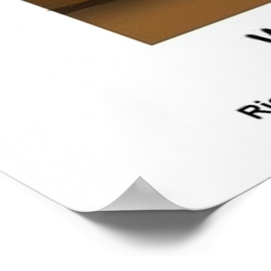 Woodchuck Physics Funny Cartoon Posters (Hoek)