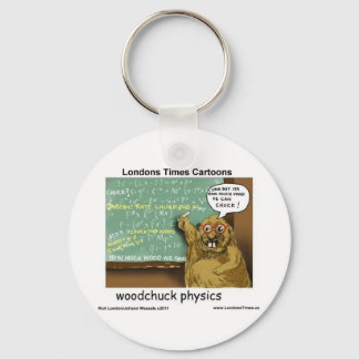 Woodchuck Physics Funny Gifts T - shirts Mokken &  Sleutelhanger