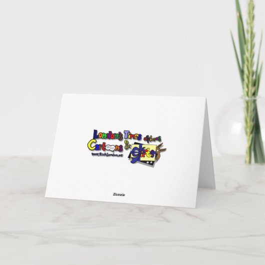 Woodchuck Physics Funny Greeting Cards Kaart (Achterkant)