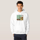 Woodchuck Physics Funny Hoodie van Rick London (Voorkant volledig)