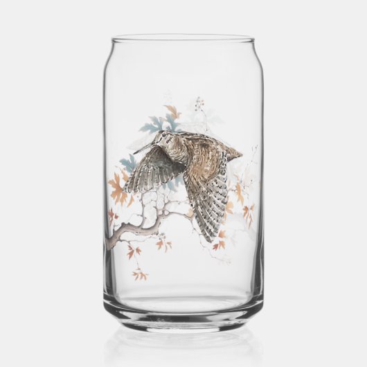 Woodcock Blikvorm Glas (Voorkant)