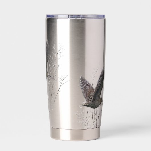 Woodcock Geïsoleerde Drinkbeker (Achterkant)