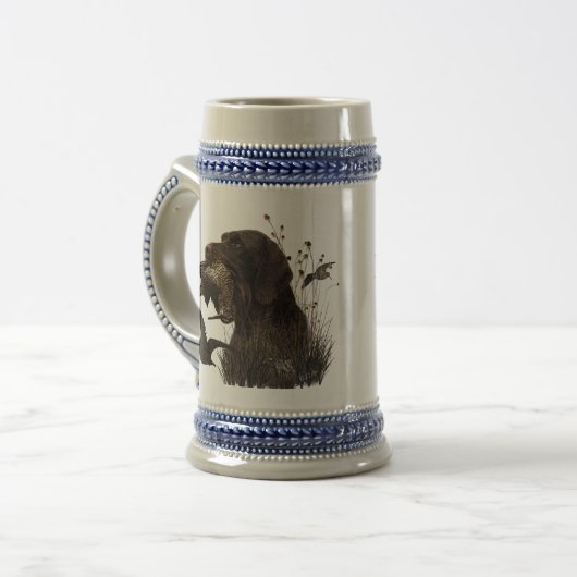 Woodcock Hunting met German Wirehaered Pointer Bierpul (Voorkant links)