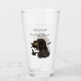 Woodcock Hunting met German Wirehaered Pointer Glas
