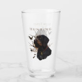 Woodcock Hunting met German Wirehaered Pointer Glas (Achterkant)