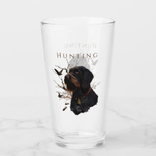 Woodcock Hunting met German Wirehaered Pointer Glas
