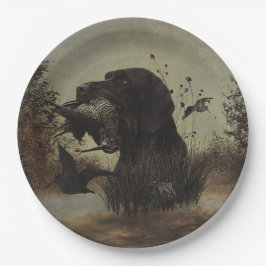 Woodcock Hunting met German Wirehaered Pointer Papieren Bordje