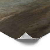 Woodcock Hunting met German Wirehaered Pointer Poster (Hoek)