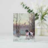 Woodcock Hunting met SAP Feestdagenkaart (Staand voorkant)