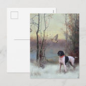 Woodcock Hunting met SAP Feestdagenkaart (Voorkant / Achterkant)