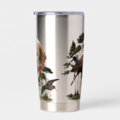 Woodcock Hunting Season Geïsoleerde Drinkbeker (Rechts)