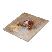 Woodcock Hunting Season Tegeltje (Zijkant)