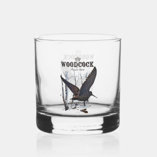 Woodcock Hunting Season Whisky Glas