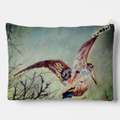 Woodcock in vlucht etui (Achterkant)