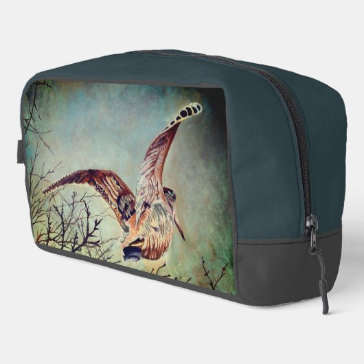 Woodcock in vlucht toilettasje (Rechterhoek)