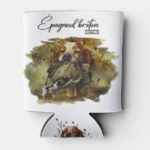 Woodcock jacht met Brittany Spaniel Blikjeskoeler