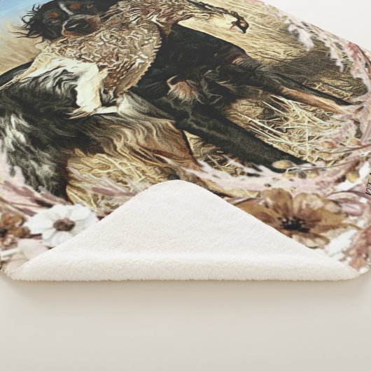 Woodcock jacht met Brittany Spaniel Sherpa Deken (3/4)