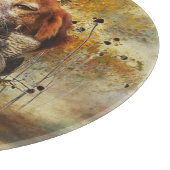 Woodcock jacht met Brittany Spaniel Snijplank (Hoek)