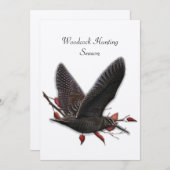 Woodcock Kaart (Voorkant / Achterkant)