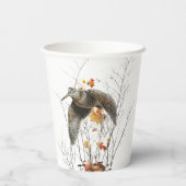 Woodcock Papieren Bekers (Achterkant)