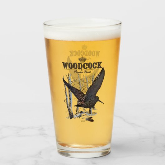Woodcock - Passion Hunt Glas (Voorkant gevuld)