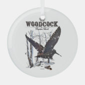 Woodcock - Passion Hunt Glas Ornament (Voorkant)