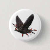Woodcock Ronde Button 3,2 Cm (Voorkant)