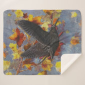 Woodcock Sherpa Deken (Voorkant (horizontaal))