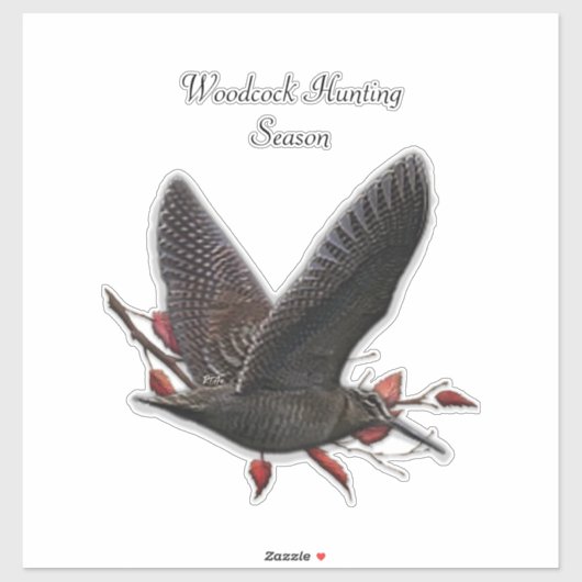 Woodcock Sticker (Vel)